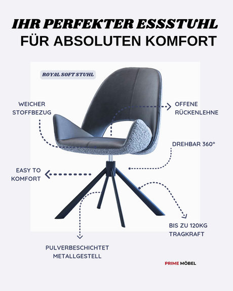 Niederige Armlehne Stuhl mit Komfort