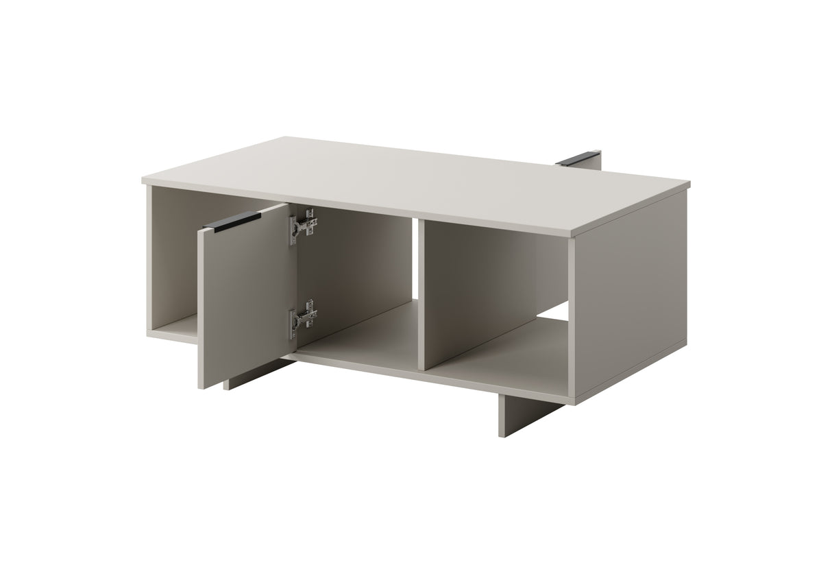 Couchtisch AVENA 100×55×55 cm – Beige Matt