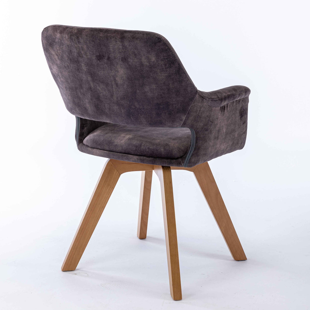 DAVID Armlehnstuhl 360° Anthrazit 58 x 61 x 83cm
