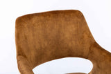 DAVID Armlehnstuhl 360° Curry /Gelb 58 x 61 x 83cm