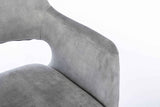 DAVID Armlehnstuhl 360° Grau 58 x 61 x 83cm