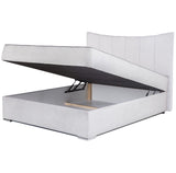 Ester Boxbett mit Stauraum beige 160 x 200 cm