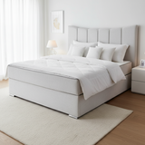 Ester Boxbett mit Stauraum beige 160 x 200 cm