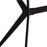 Esstisch Zürich Marmoroptik weiss