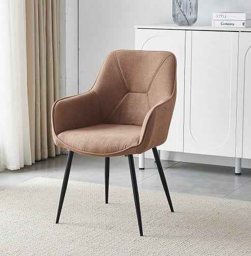 FELDMANN Armlehnstuhl Dunkelgrau 63,5 x 65 x 91cm