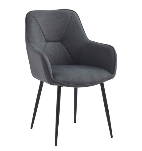 FELDMANN Armlehnstuhl Hellgrau 63,5 x 65 x 91cm