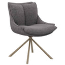 FLORENZ Design Stuhl Braun 56x66x87cm