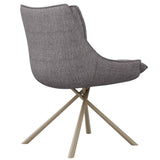 FLORENZ Design Stuhl Braun 56x66x87cm