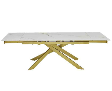 GOLDMANN Ausziehtisch für Esszimmer Keramik Marmor