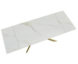 GOLDMANN Ausziehtisch für Esszimmer Keramik Marmor