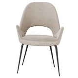 Stuhl Gregor beige /schwarz