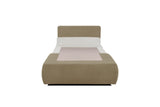 Genf Relax Sessel mit Schlafunktion beige/ braun