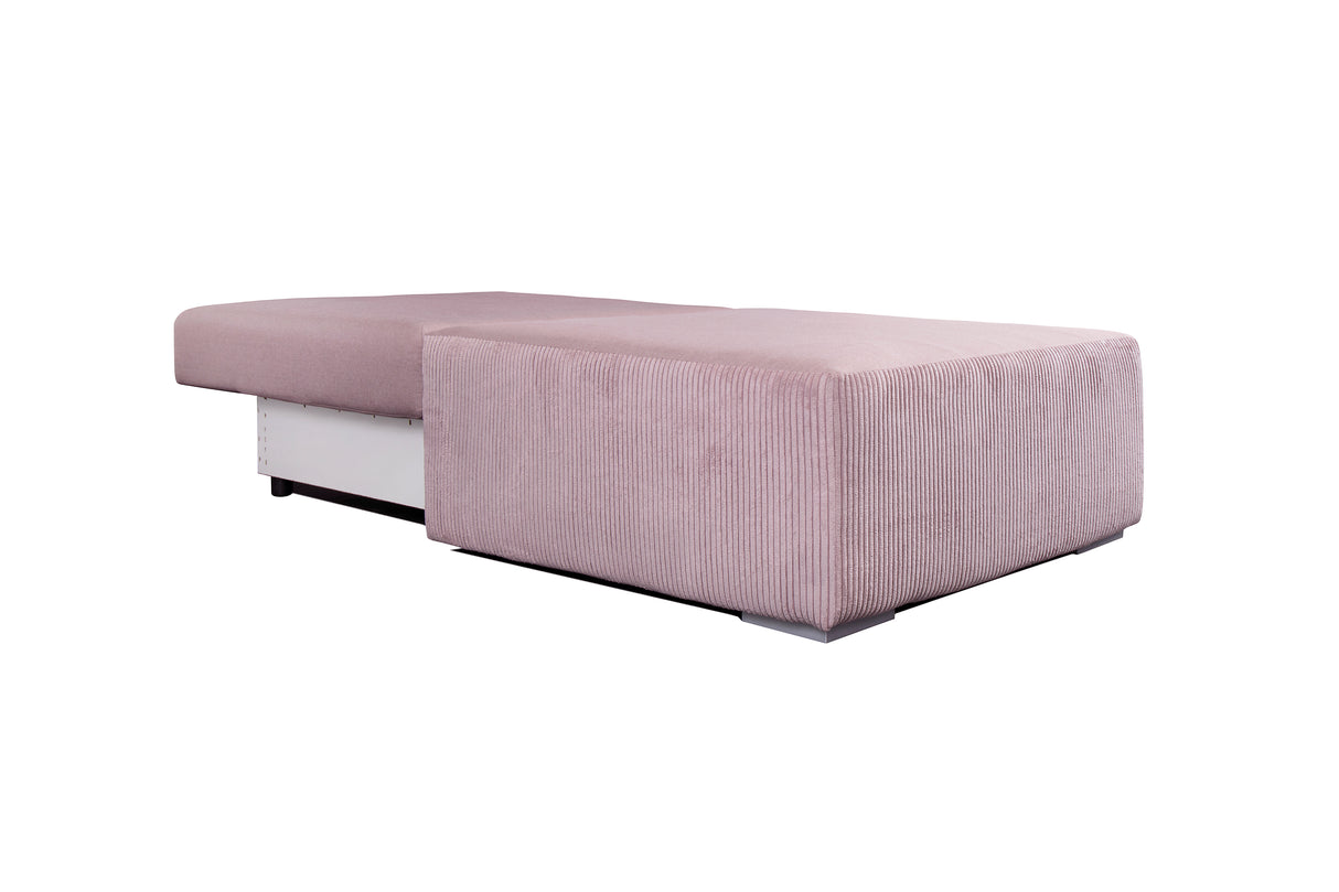 GENF Relax Sessel mit Schlafunktion Rosa 92x116x96cm