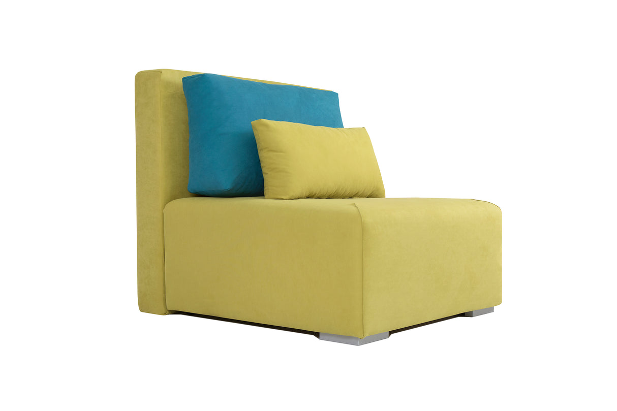 GENF Relax Sessel mit Schlafunktion Rosa 92x116x96cm