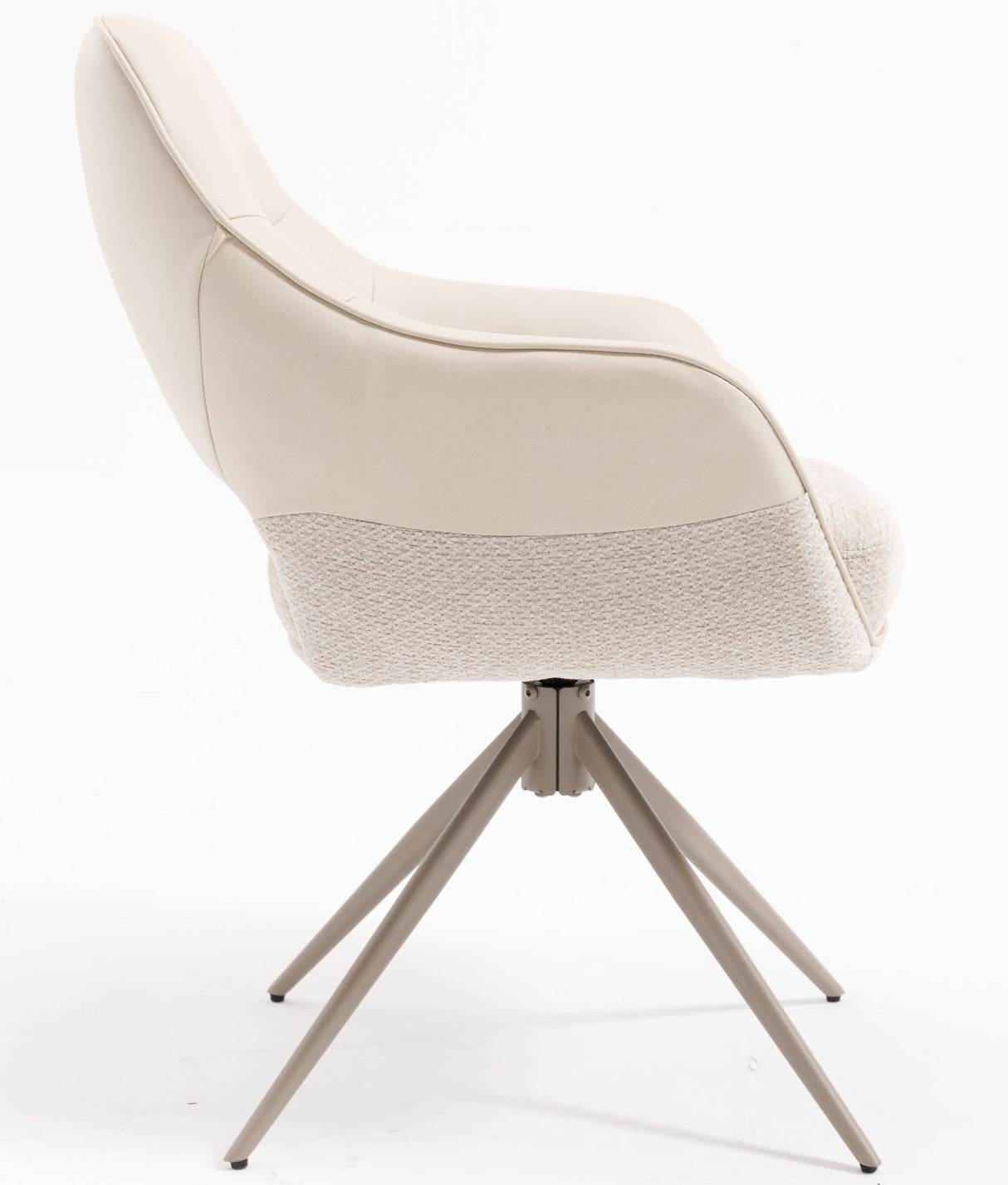 Hermann Armelehnstuhl 360 Grad Drehbar beige