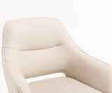 Hermann Armelehnstuhl 360 Grad Drehbar beige