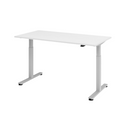 Schreibtisch, elektrisch höhenverstellbar, BxT 160 x 80 cm, weiss - Prime Möbel