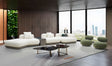 Modular SModular Sofa mit Hockerofa mit Hocker