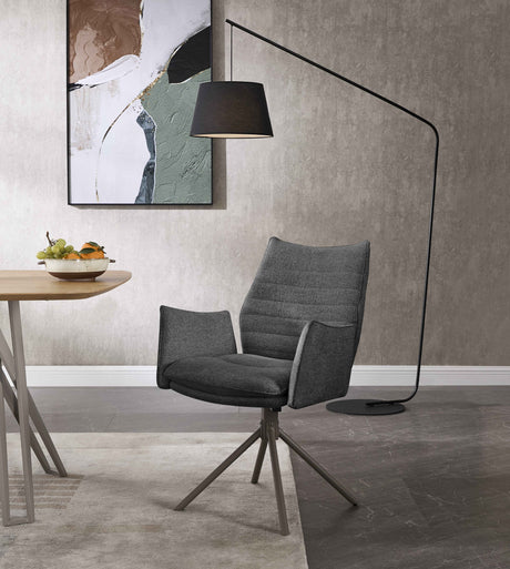 JOHANN Armlehnstuhl  180° Beige - komplett bezogen