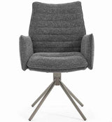 JOHANN Armlehnstuhl  180° Beige - komplett bezogen