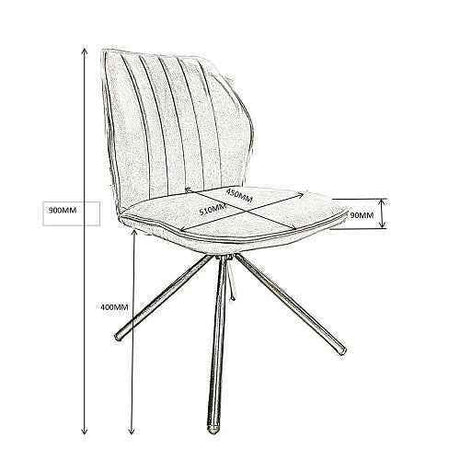 James Stuhl, Sternfuss hellblauem weichem Stoff 51x63x90