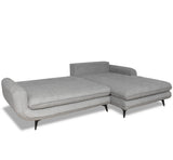 Vento Ecksofa 266x189x93 grau