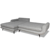Vento Ecksofa 266x189x93 grau