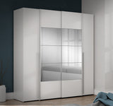 Kleiderschrank mit Spiegel Naruto 200 cm weiss
