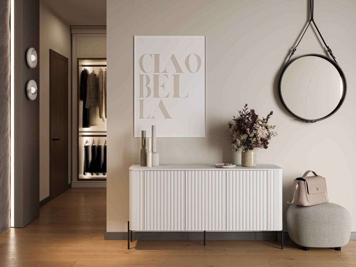 Kommode SOLIS 150×80×40cm – Kaschmir /beige Matt