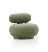 Wohn-Sofa-Set Milano Eleganza +2 Hockern Italy Desgin