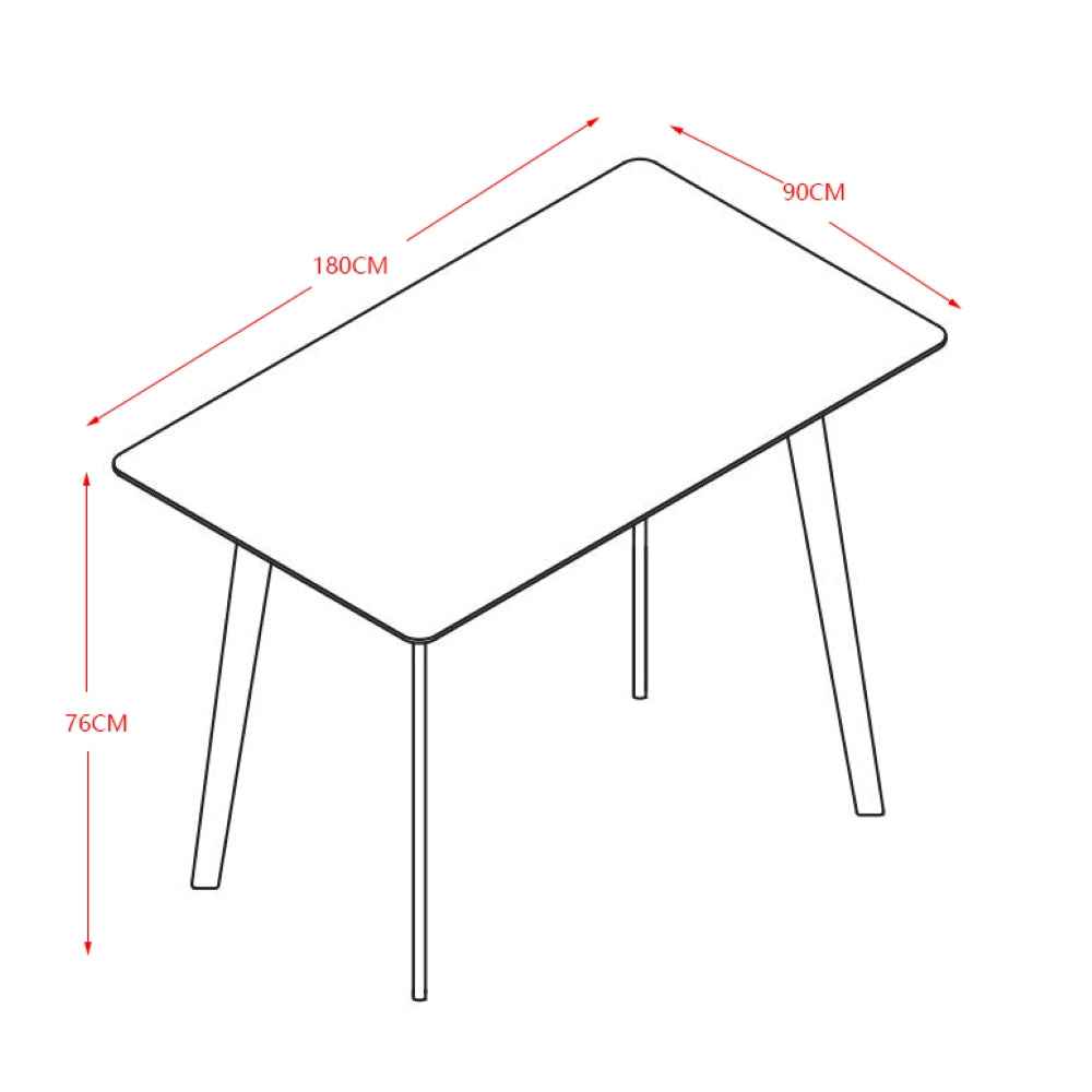 MARVÉLLE – Moderner Esstisch in Braun-Gold Marmor-Optik