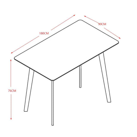 MARVÉLLE – Moderner Esstisch in Braun-Gold Marmor-Optik