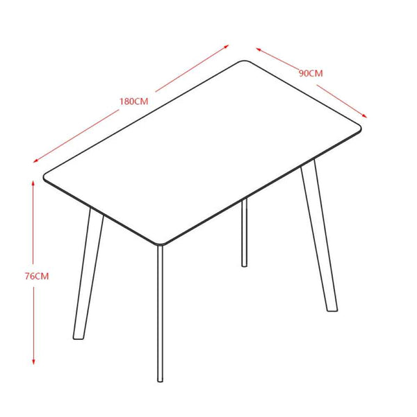 MARVÉLLE – Moderner Esstisch in Braun-Gold Marmor-Optik