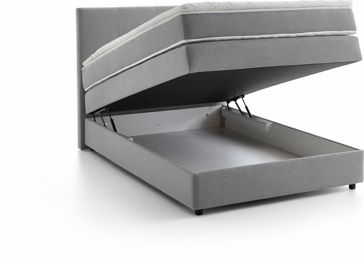 Orion Pocket Boxspringbett grau