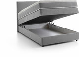 Orion Pocket Boxspringbett grau