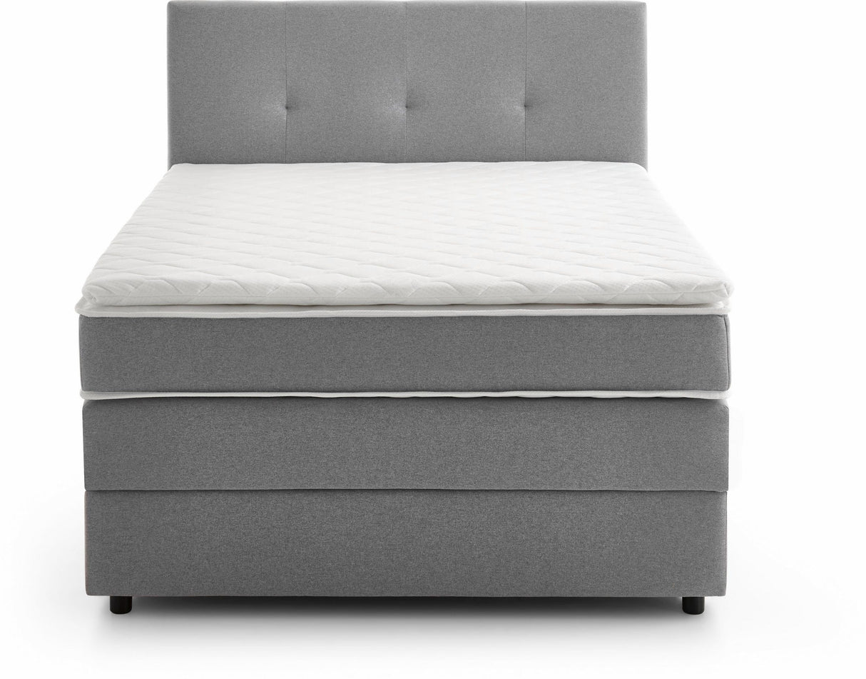 Orion Pocket Boxspringbett grau