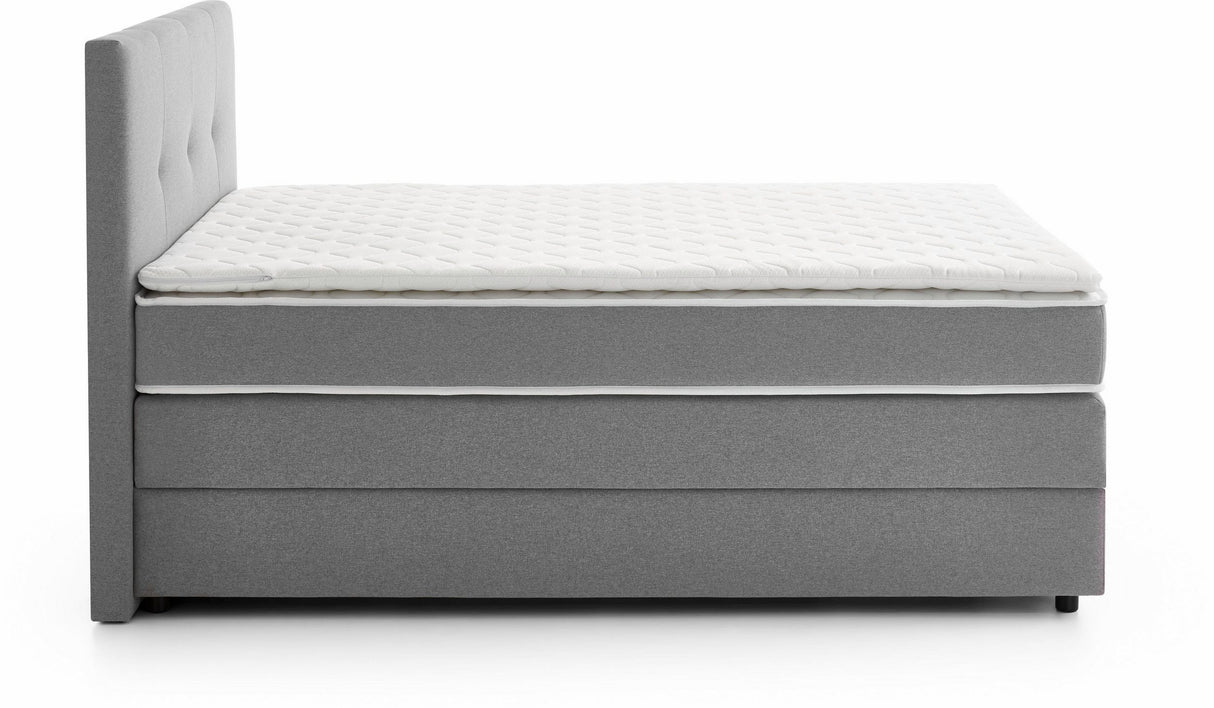 Orion Pocket Boxspringbett grau