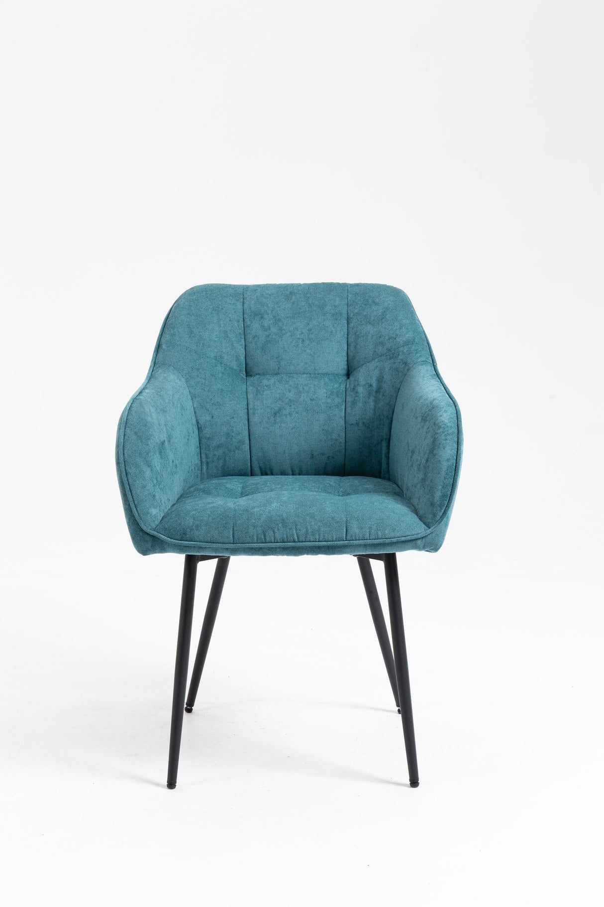 Armlehnstuhl Monaco gelb gepolstert