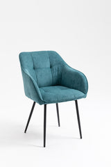 Armlehnstuhl Monaco gelb gepolstert