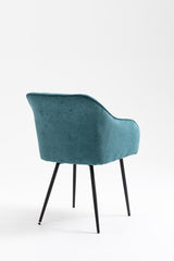 Armlehnstuhl Monaco gelb gepolstert