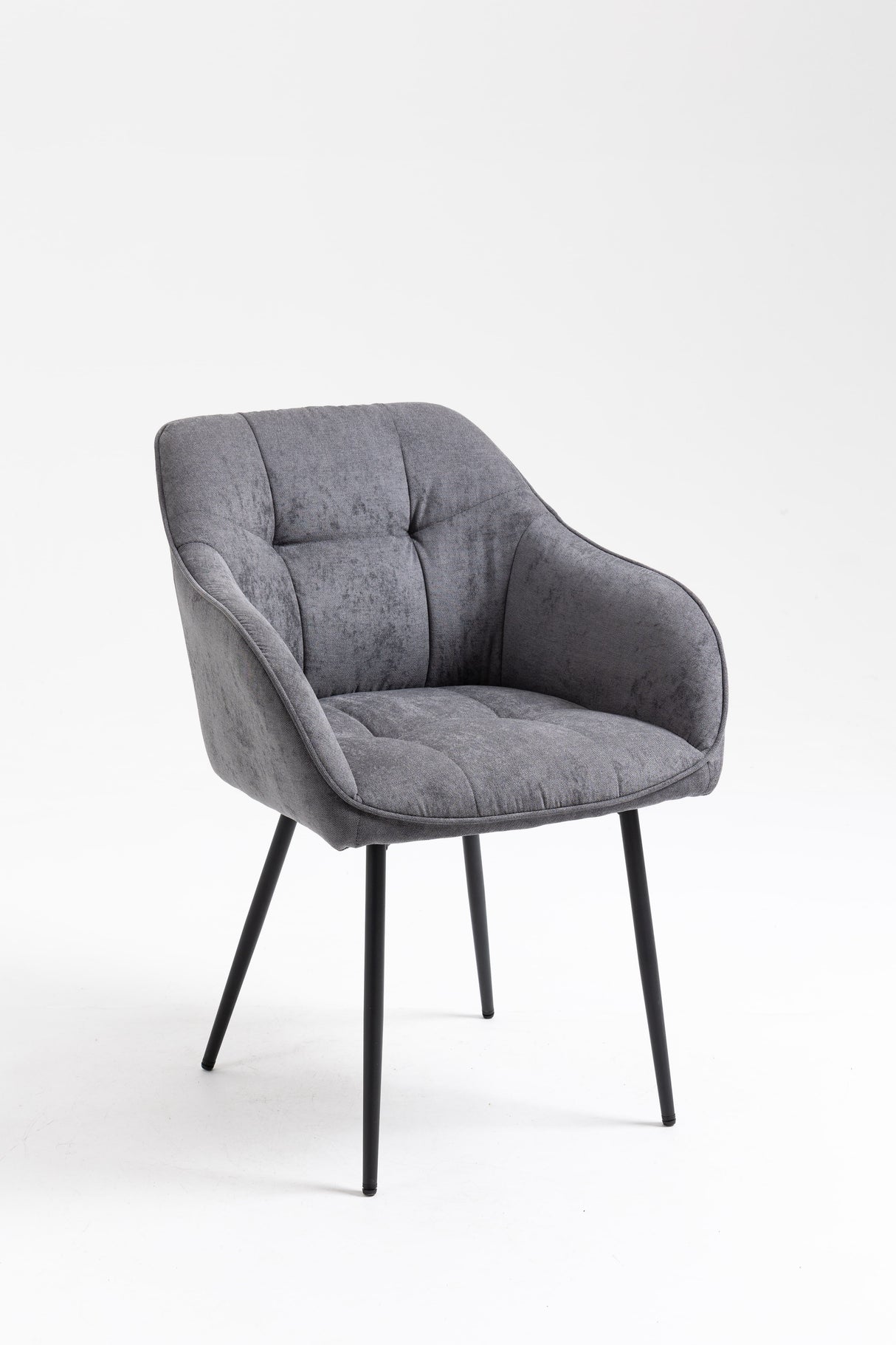 Armlehnstuhl Monaco gelb gepolstert