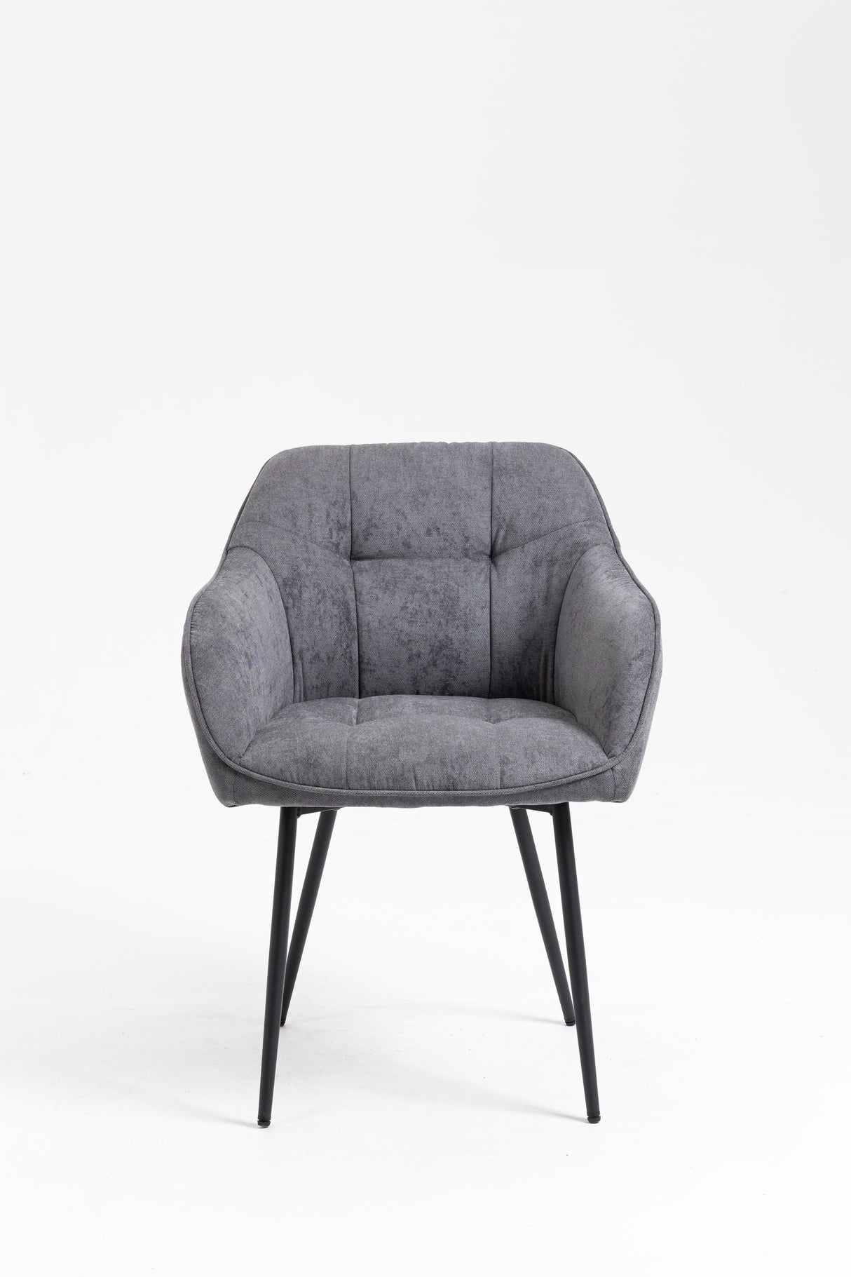 Armlehnstuhl Monaco gelb gepolstert