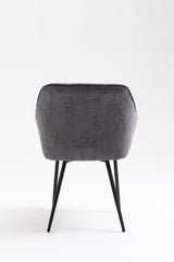 Armlehnstuhl Monaco gelb gepolstert