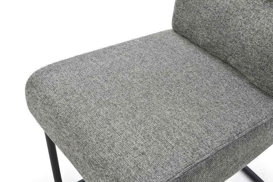 Milan – Komfort Freischwinger Stuhl Braun 45x61x101cm