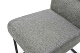 Milan – Komfort Freischwinger Stuhl Braun 45x61x101cm