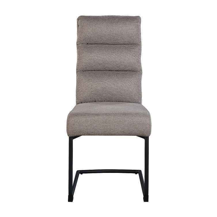 Milan – Komfort Freischwinger Stuhl Braun 45x61x101cm