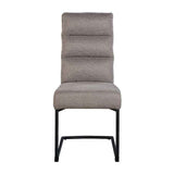 Milan – Komfort Freischwinger Stuhl Braun 45x61x101cm
