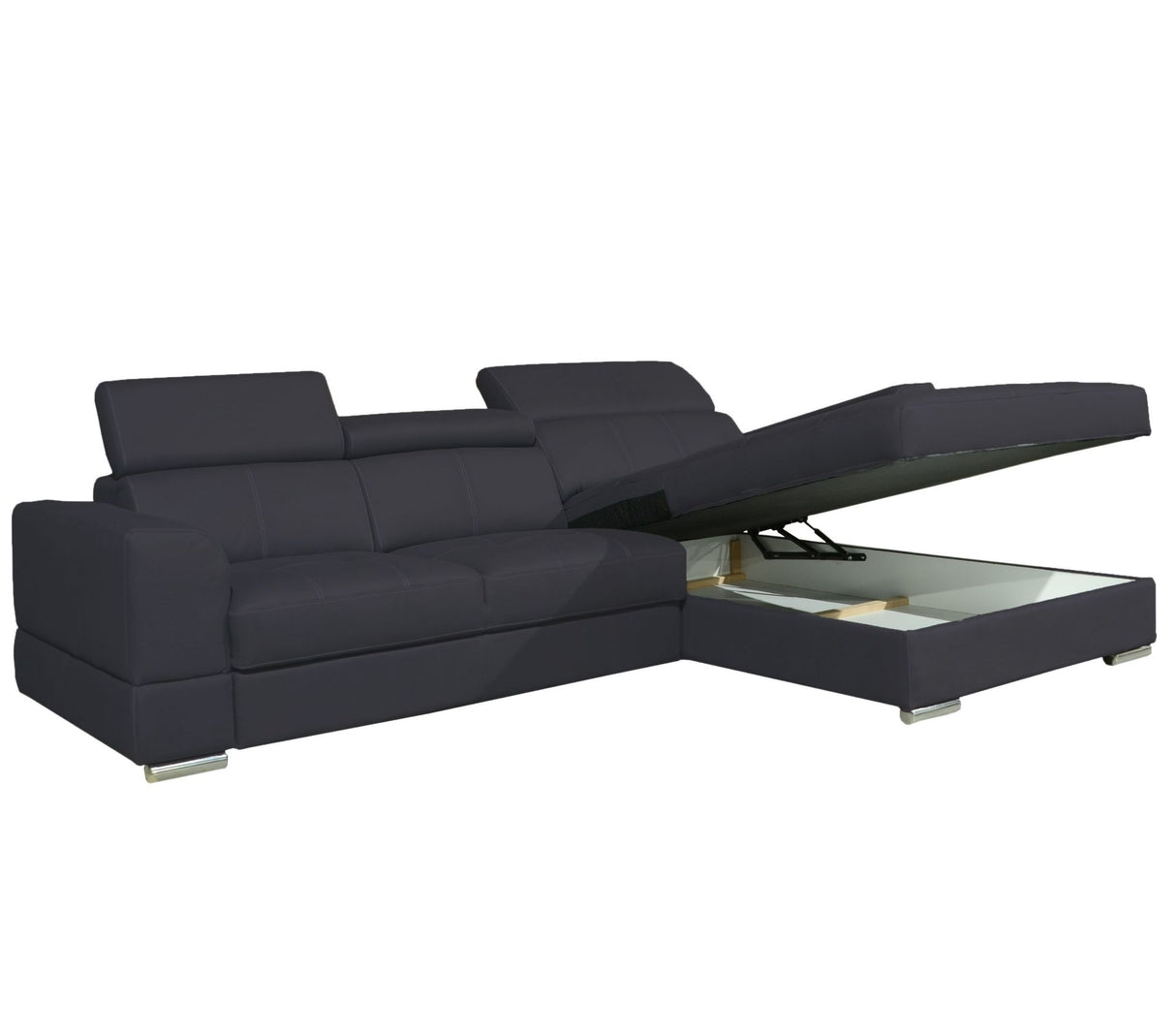 Ecksofa Montana TX 284x190 – L-Sofa Bett & Stauraum