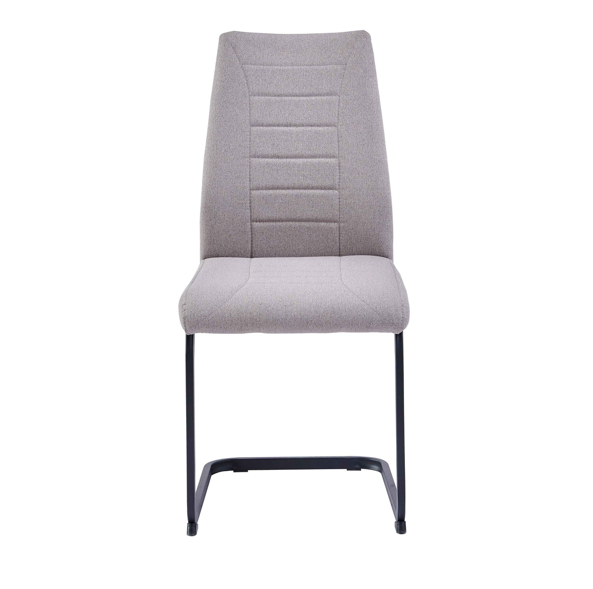 NEVIA – Komfort Freischwinger Stuhl Schwarz 43x60x92cm