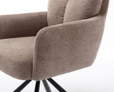 NOVA Turn Armlehnstuhl 180°Drehbar, hellbraun